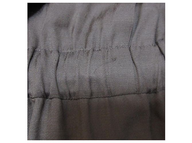 Autre Marque Ebure Naturfärbige Rayon-Leinen Overall-Kleid Grün - Ansicht 12