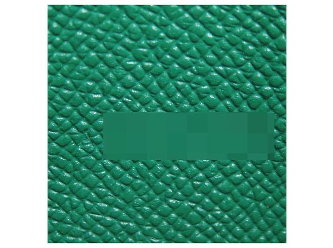 Portafoglio bifold in pelle Epsom Hermès verde - vista 8