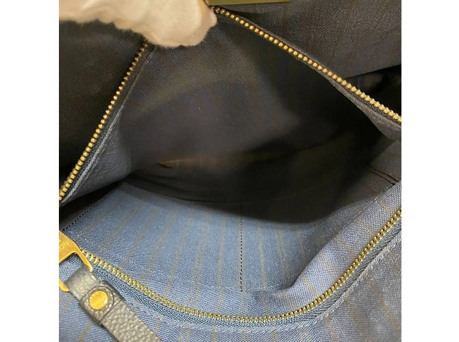 Borsa Tote Citadines PM Monogram Empreinte Louis Vuitton Blu navy - vista 10