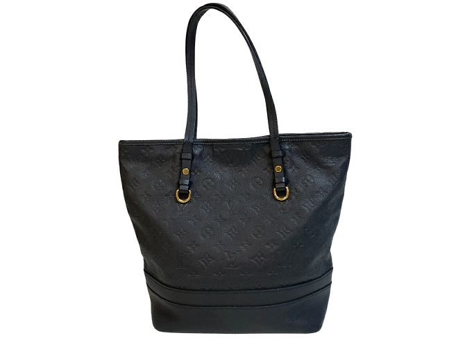 Borsa Tote Citadines PM Monogram Empreinte Louis Vuitton Blu navy - vista 2