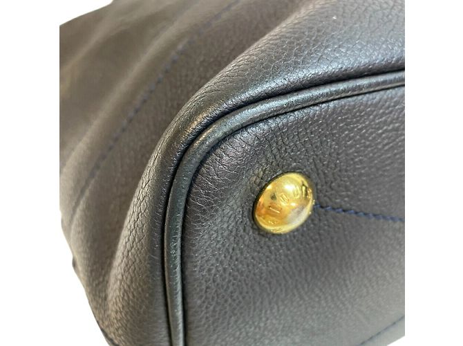 Borsa Tote Citadines PM Monogram Empreinte Louis Vuitton Blu navy - vista 5