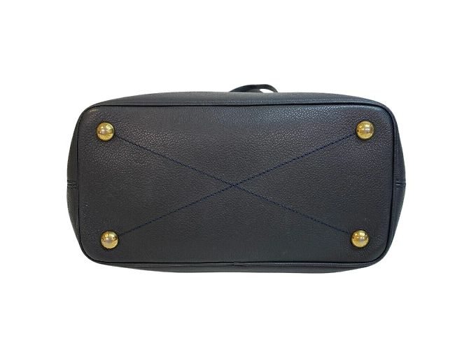 Borsa Tote Citadines PM Monogram Empreinte Louis Vuitton Blu navy - vista 7