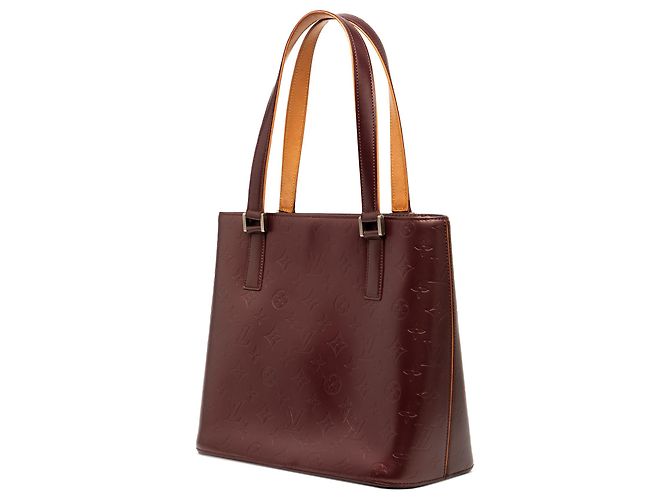 Borsa Mat Stockton Monogramma Rossa Louis Vuitton Rosso Bordò - vista 2