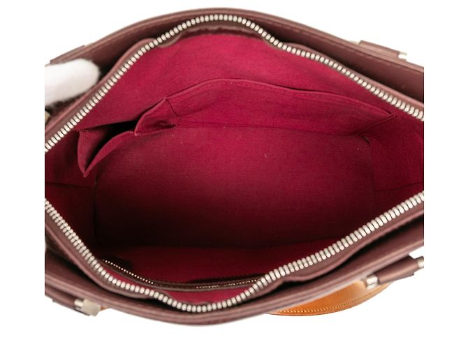 Borsa Mat Stockton Monogramma Rossa Louis Vuitton Rosso Bordò - vista 4