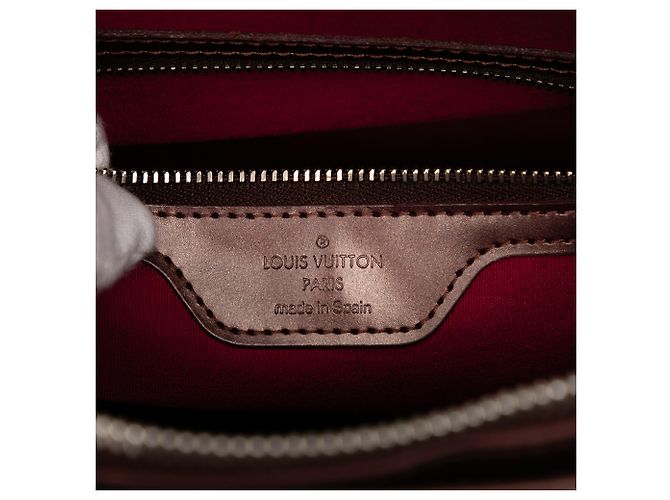 Borsa Mat Stockton Monogramma Rossa Louis Vuitton Rosso Bordò - vista 5