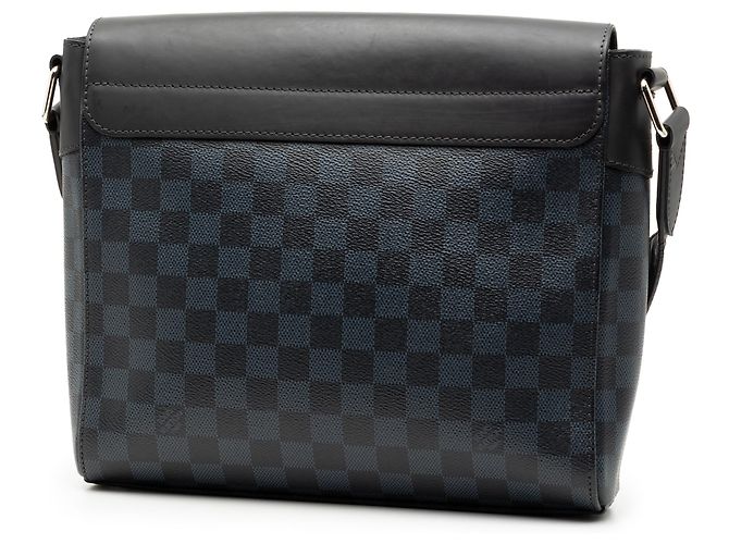 Mensageiro PM Newport Damier Cobalt Preto Louis Vuitton - vista 2