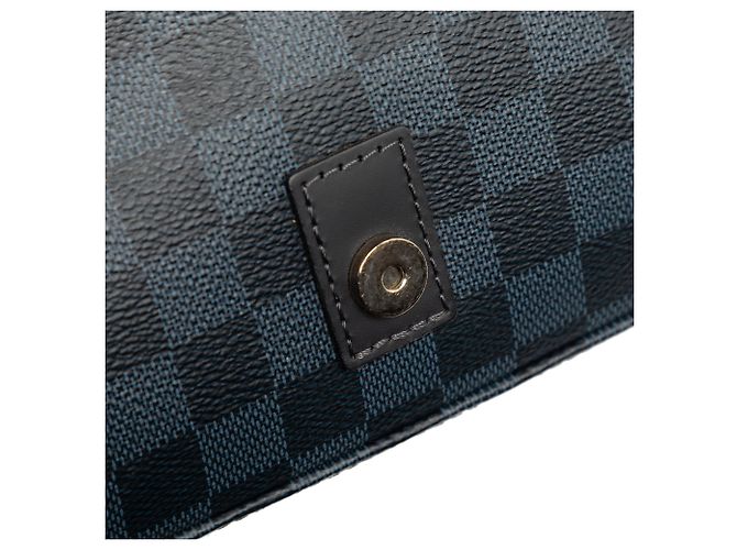 Mensageiro PM Newport Damier Cobalt Preto Louis Vuitton - vista 7
