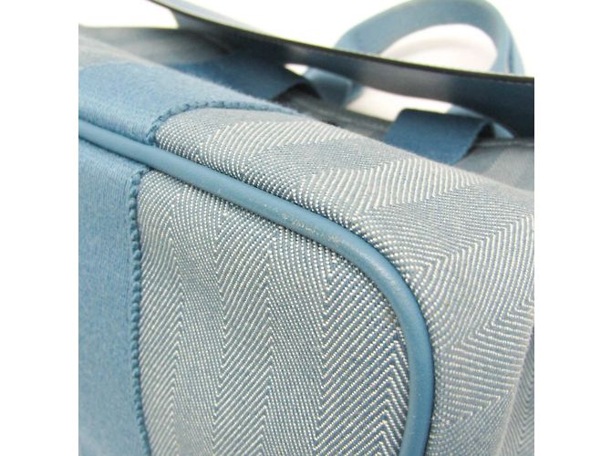Hermès Valparaiso PM Handtasche Blau - Ansicht 6
