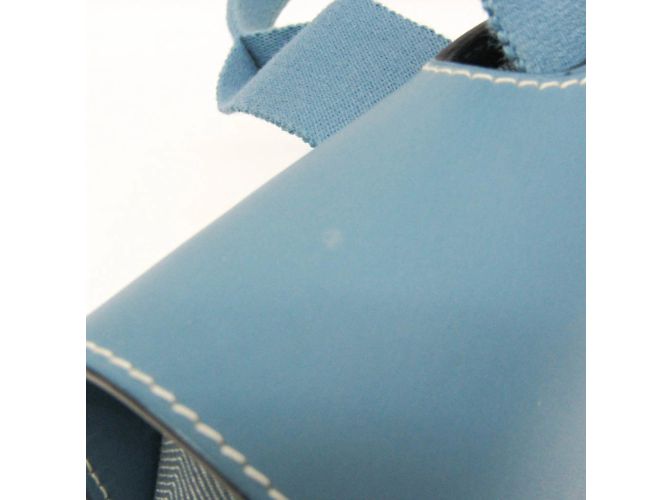 Hermès Valparaiso PM Handtasche Blau - Ansicht 9
