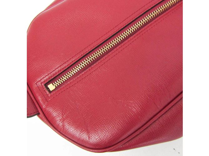 Gucci Interlocking G Leder Clutch Rot - Ansicht 10