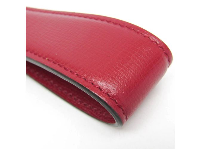 Gucci Interlocking G Leder Clutch Rot - Ansicht 12