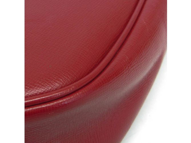 Gucci Interlocking G Leder Clutch Rot - Ansicht 5