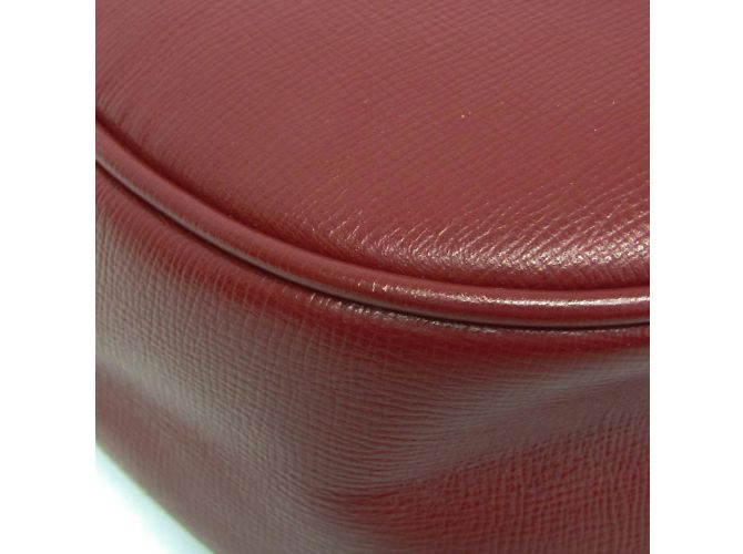 Gucci Interlocking G Leder Clutch Rot - Ansicht 6