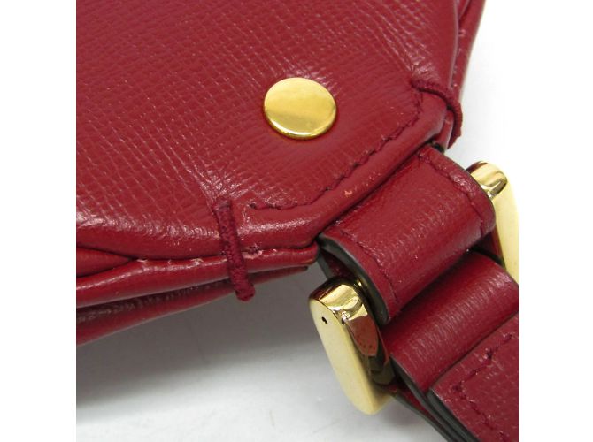 Gucci Interlocking G Leder Clutch Rot - Ansicht 8