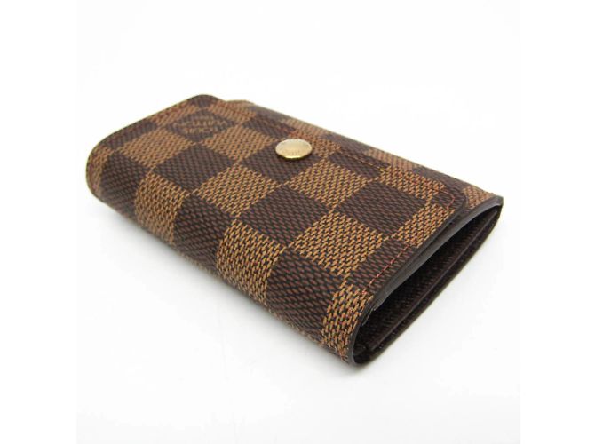 Monedero Damier Louis Vuitton N61930 Castaño Damier ebene - vista 5