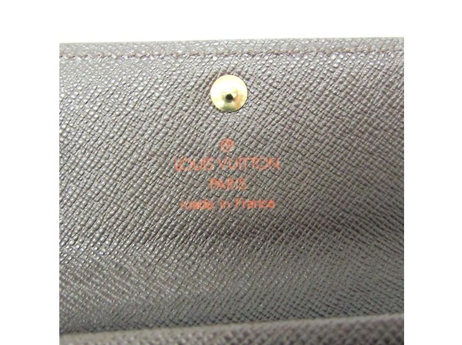Monedero Damier Louis Vuitton N61930 Castaño Damier ebene - vista 7