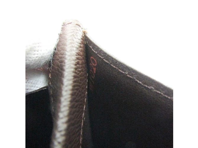 Monedero Damier Louis Vuitton N61930 Castaño Damier ebene - vista 8