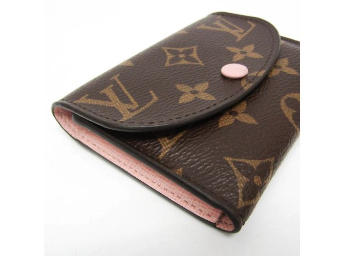 Monedero Rosalie Monogram Louis Vuitton Castaño - vista 6