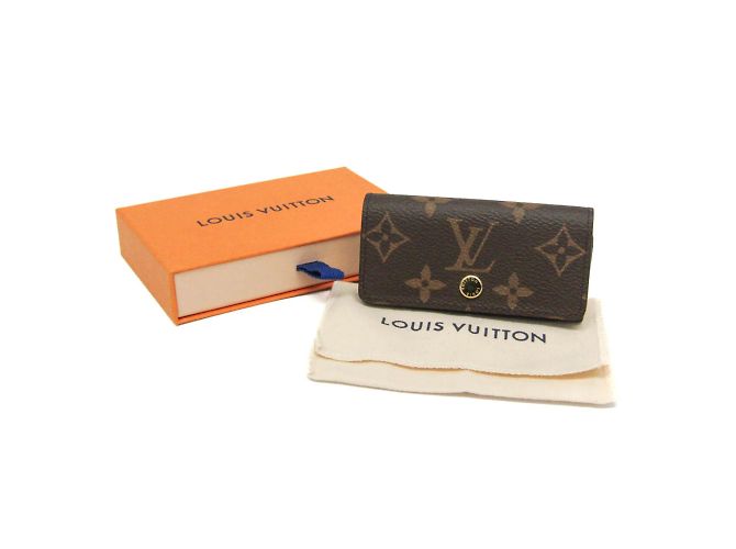 4 Schlüsselhalter Monogramm Louis Vuitton Braun - Ansicht 2