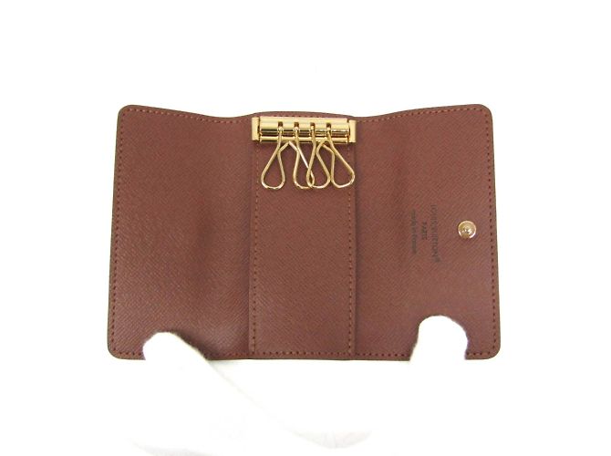 4 Schlüsselhalter Monogramm Louis Vuitton Braun - Ansicht 4
