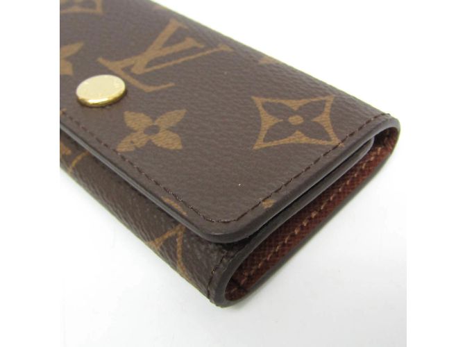 4 Schlüsselhalter Monogramm Louis Vuitton Braun - Ansicht 5