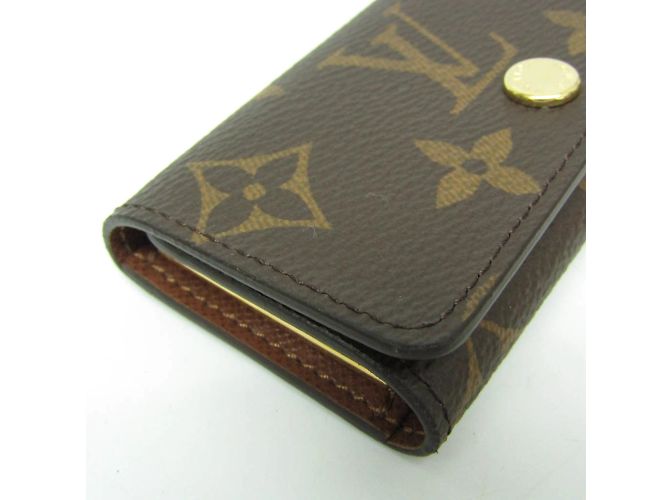 4 Schlüsselhalter Monogramm Louis Vuitton Braun - Ansicht 6