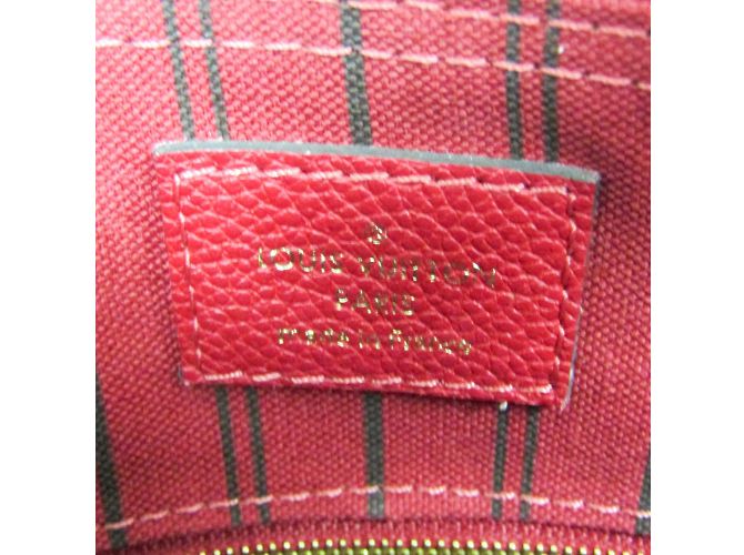 Borsa Louis Vuitton Empreinte Speedy Bandoliera 25NM Rosso Fuschia - vista 11