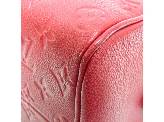 Borsa Louis Vuitton Empreinte Speedy Bandoliera 25NM Rosso Fuschia - vista 5