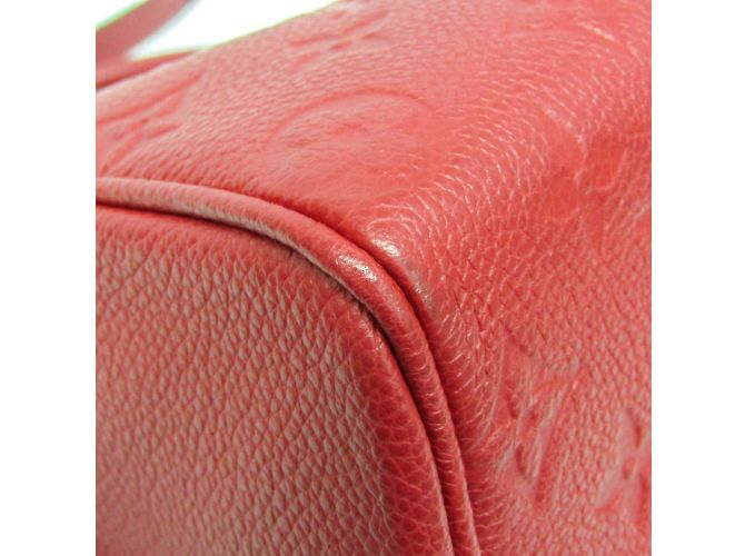 Borsa Louis Vuitton Empreinte Speedy Bandoliera 25NM Rosso Fuschia - vista 6