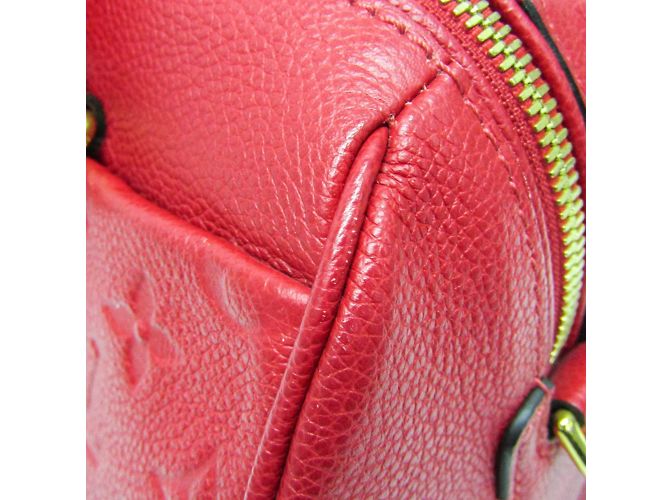 Borsa Louis Vuitton Empreinte Speedy Bandoliera 25NM Rosso Fuschia - vista 7