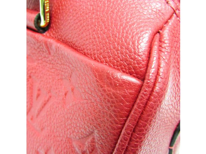 Borsa Louis Vuitton Empreinte Speedy Bandoliera 25NM Rosso Fuschia - vista 8