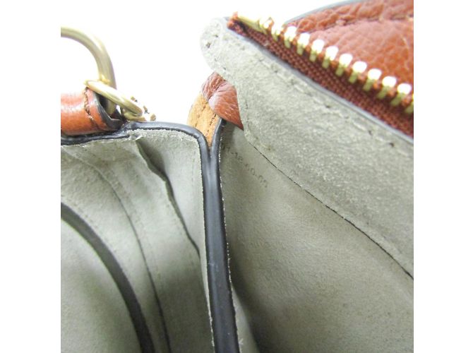Bolsa de ombro de couro e camurça Chloé Pixie para mulheres Marrom - vista 13