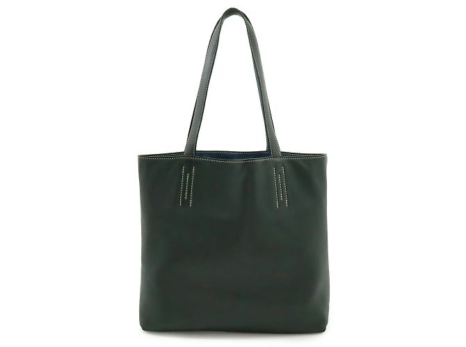 Hermès Double Sens 28 Tote Bag Blau Khaki - Ansicht 2