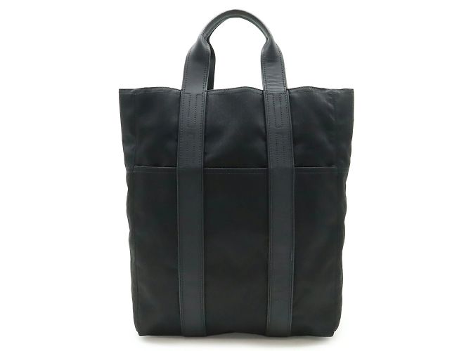 Hermès HERMES Borsa Tote Cabas MM Acapulco Nero - vista 2