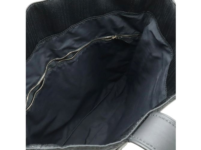 Hermès HERMES Borsa Tote Cabas MM Acapulco Nero - vista 7