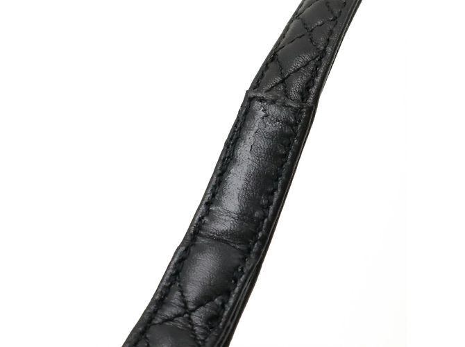 Chanel Matelasse Leather Dog Lead Black - view 5