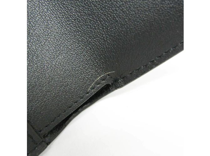 Cartera de cuero para mujer Gancini de Salvatore Ferragamo Negro - vista 12