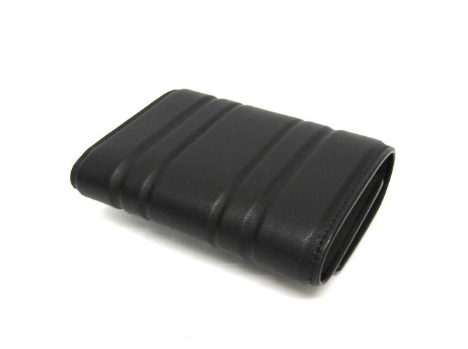 Cartera de cuero para mujer Gancini de Salvatore Ferragamo Negro - vista 3