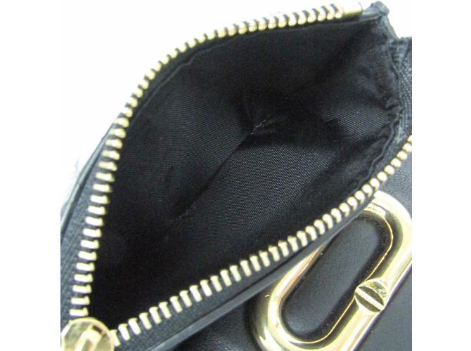 Cartera de cuero para mujer Gancini de Salvatore Ferragamo Negro - vista 5