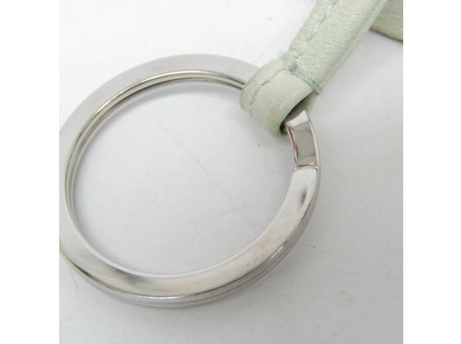 Ring Portachiavi Hermès Carmen in Verde Chiaro - vista 7