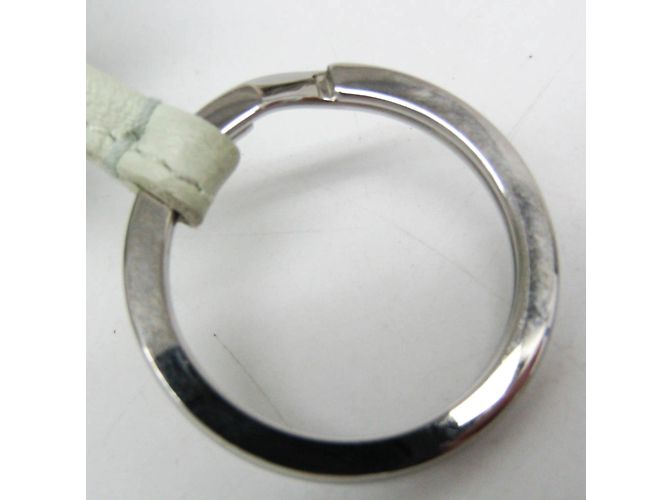 Ring Portachiavi Hermès Carmen in Verde Chiaro - vista 8