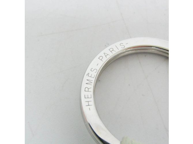 Ring Portachiavi Hermès Carmen in Verde Chiaro - vista 9