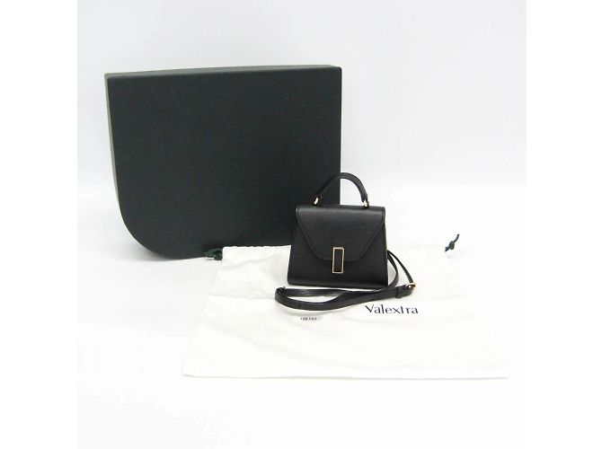 Valextra ISIDE BELT Marsupio in pelle da donna e borsa a spalla Nero - vista 2