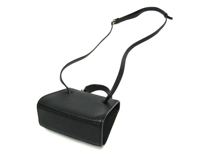 Valextra ISIDE BELT Marsupio in pelle da donna e borsa a spalla Nero - vista 3