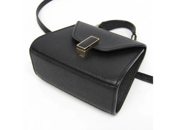 Valextra ISIDE BELT Marsupio in pelle da donna e borsa a spalla Nero - vista 5