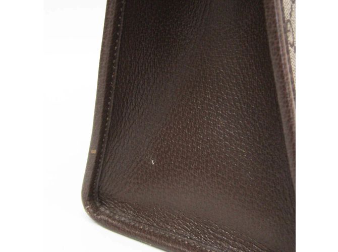 Borsa a spalla e tote Gucci GG Supreme marrone - vista 7