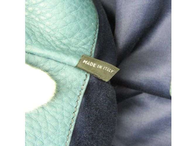 Borsa a spalla e tote in pelle donna Miu Miu VIT.DAINO RR1905 Verde - vista 19