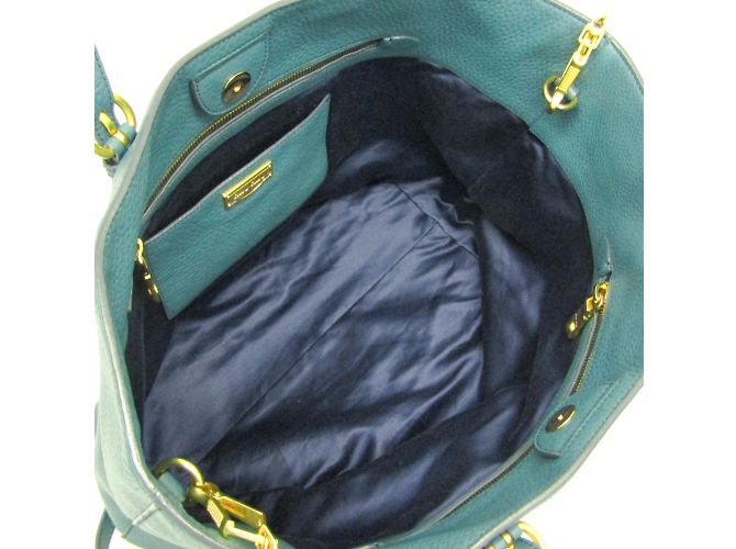Borsa a spalla e tote in pelle donna Miu Miu VIT.DAINO RR1905 Verde - vista 4