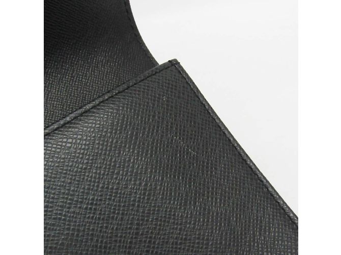 Pochette da uomo Louis Vuitton Taiga Selenga Grigio - vista 11