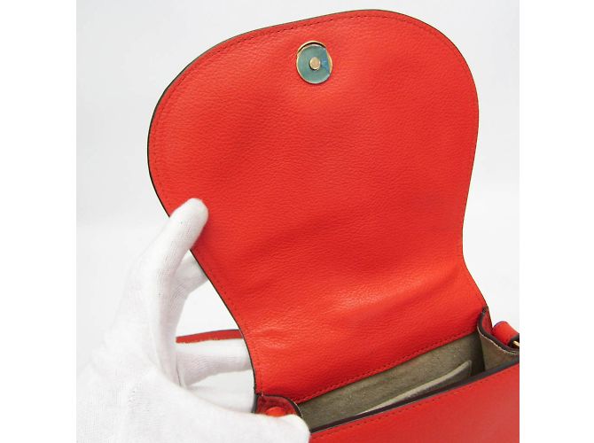 Borsa in pelle Chloé Nile per donne Arancione - vista 14